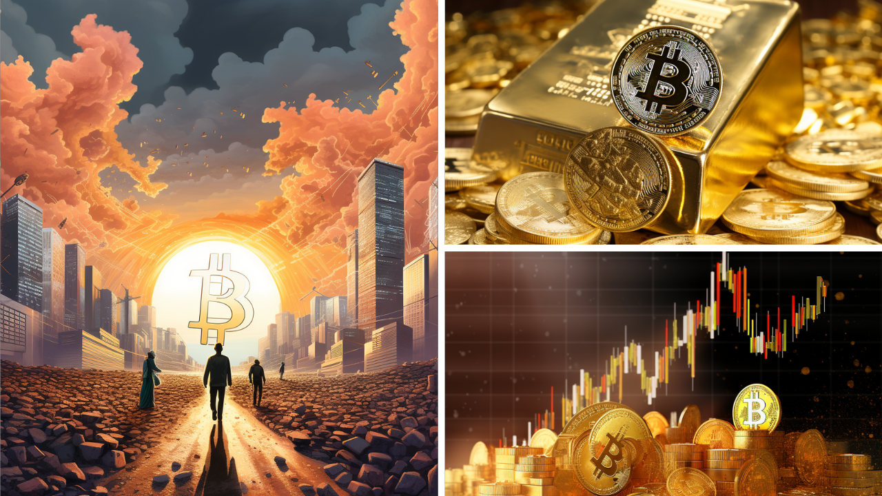 Bitcoin's Remarkable Surge: A 140% Increase in 2023 Outshines Gold